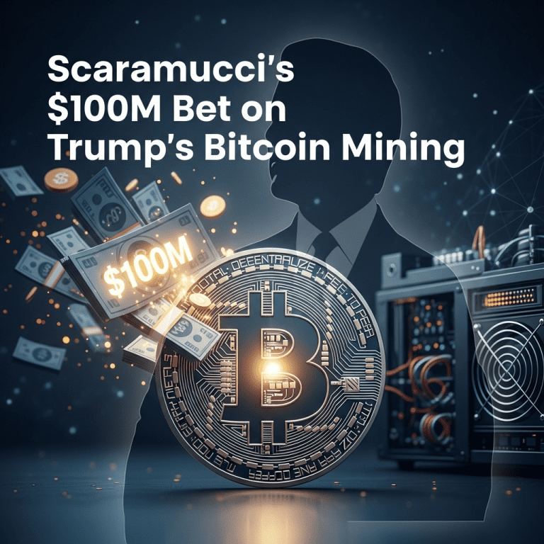 Scaramucci Family Invests $100M+ in Trump’s Bitcoin Miner: Key Risks Scaramucci Family Invests $100M+ in Trump’s Bitcoin Miner: Key Risks