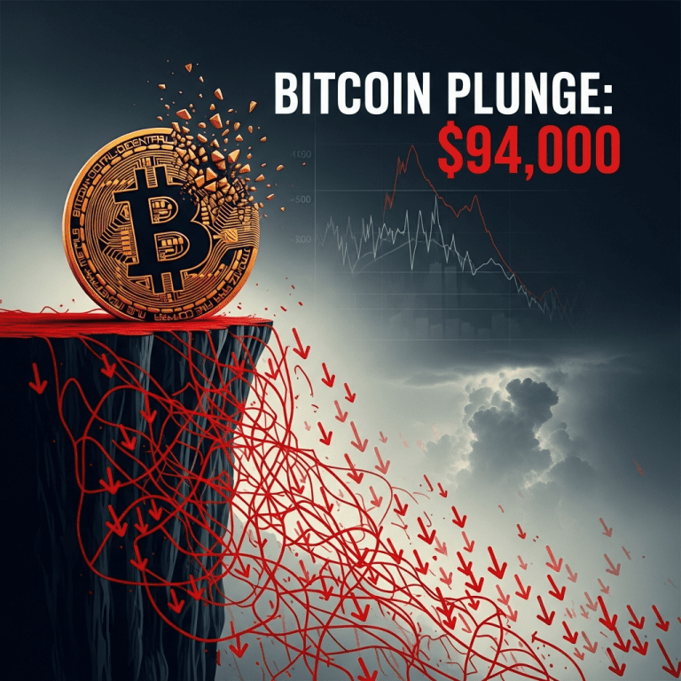 Bitcoin Price Plunges to $94,000: Six-Month Low Shocks Investors Bitcoin Price Plunges to $94,000: Six-Month Low Shocks Investors