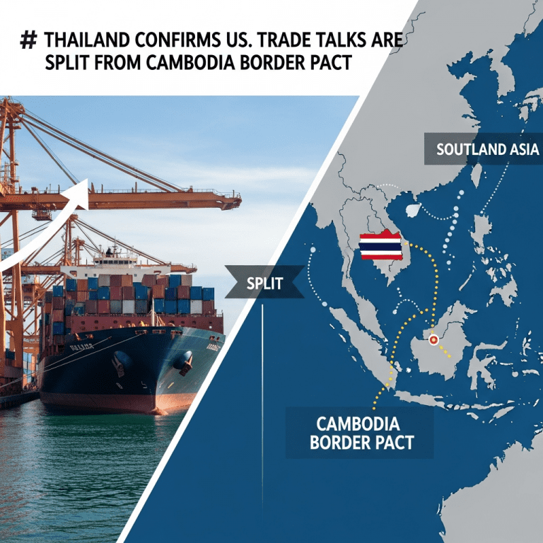 Thailand-US Trade Talks Decoupled from Cambodia Deal: Impact on Baht Thailand-US Trade Talks Decoupled from Cambodia Deal: Impact on Baht
