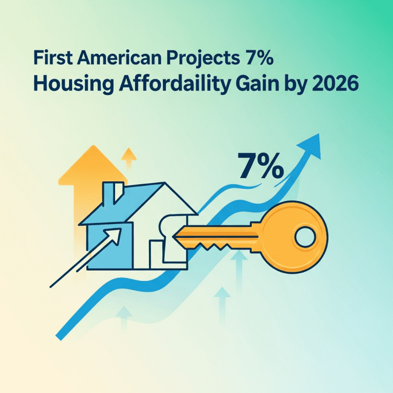 First American’s 2026 Forecast Signals Housing Affordability Rebound First American’s 2026 Forecast Signals Housing Affordability Rebound