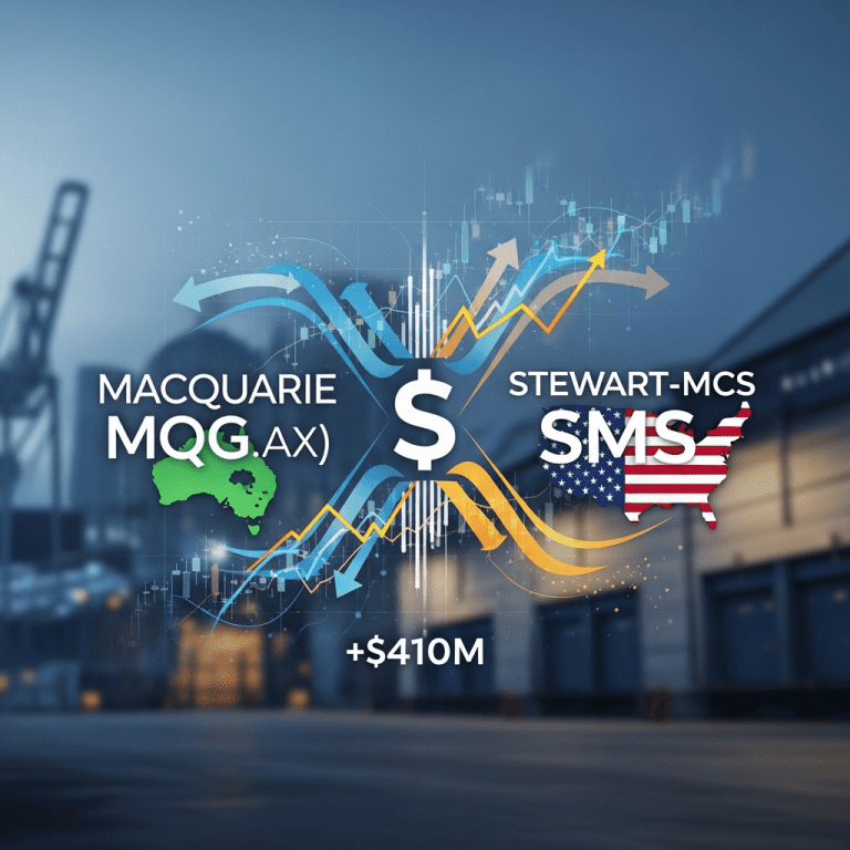 Macquarie’s Jason White Reveals $410M Stewart-MCS Deal Impact Macquarie’s Jason White Reveals $410M Stewart-MCS Deal Impact