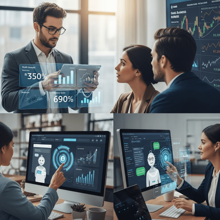 Small-Business Owners Harness AI: Surging Profits and Rising Stock Bets Small-Business Owners Harness AI: Surging Profits and Rising Stock Bets