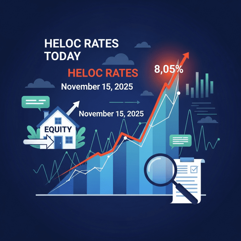 HELOC Rates Edge Up: November 15, 2025 Options for Homeowners HELOC Rates Edge Up: November 15, 2025 Options for Homeowners