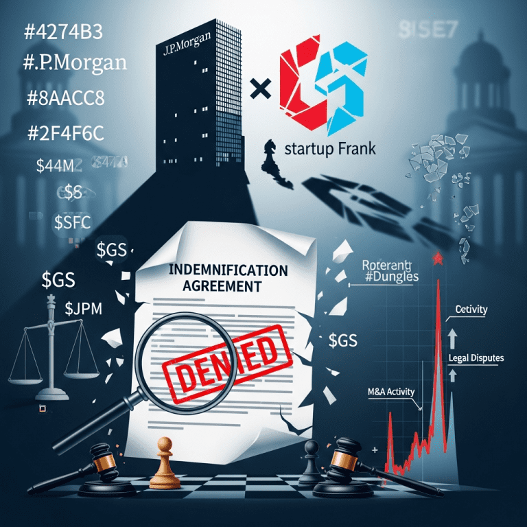 JPMorgan Rejects Frank Founder’s Legal Bill: $20M Dispute Raises Stakes JPMorgan Rejects Frank Founder’s Legal Bill: $20M Dispute Raises Stakes