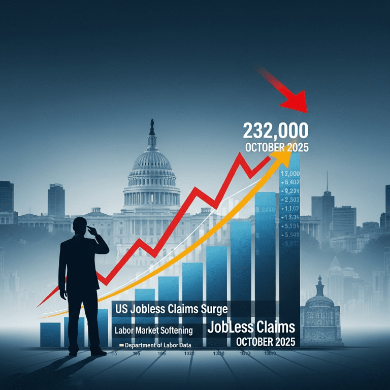 US Jobless Claims Jump to 232,000: Will the Labor Market Cool? US Jobless Claims Jump to 232,000: Will the Labor Market Cool?