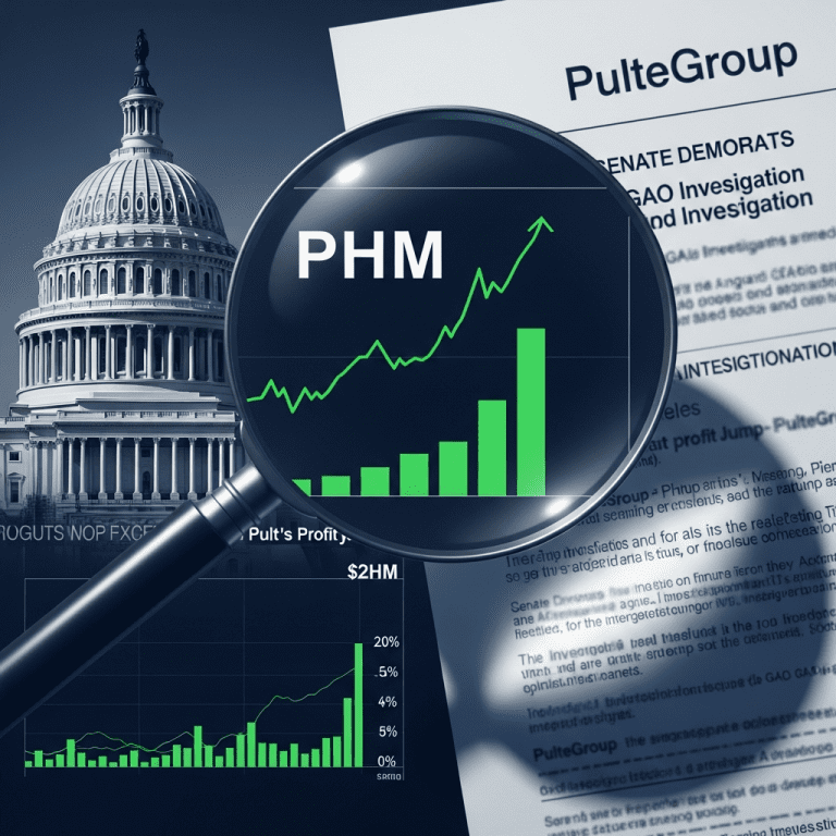 Senate Democrats Demand GAO Probe Into Pulte ($PHM): What’s at Stake Senate Democrats Demand GAO Probe Into Pulte ($PHM): What’s at Stake