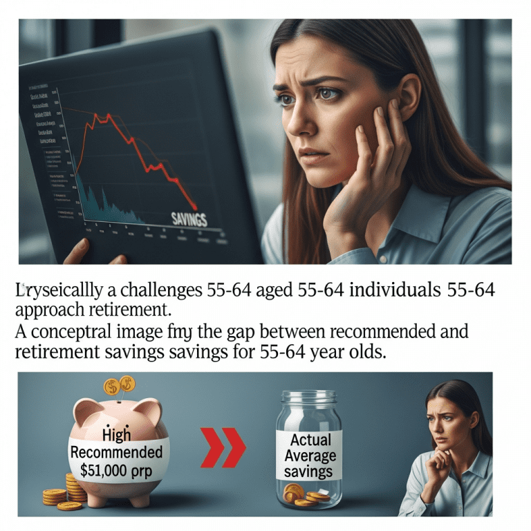 Average Retirement Savings for 55-64 Year Olds Plunges to $189,000—Should You Be Concerned? Average Retirement Savings for 55-64 Year Olds Plunges to $189,000—Should You Be Concerned?