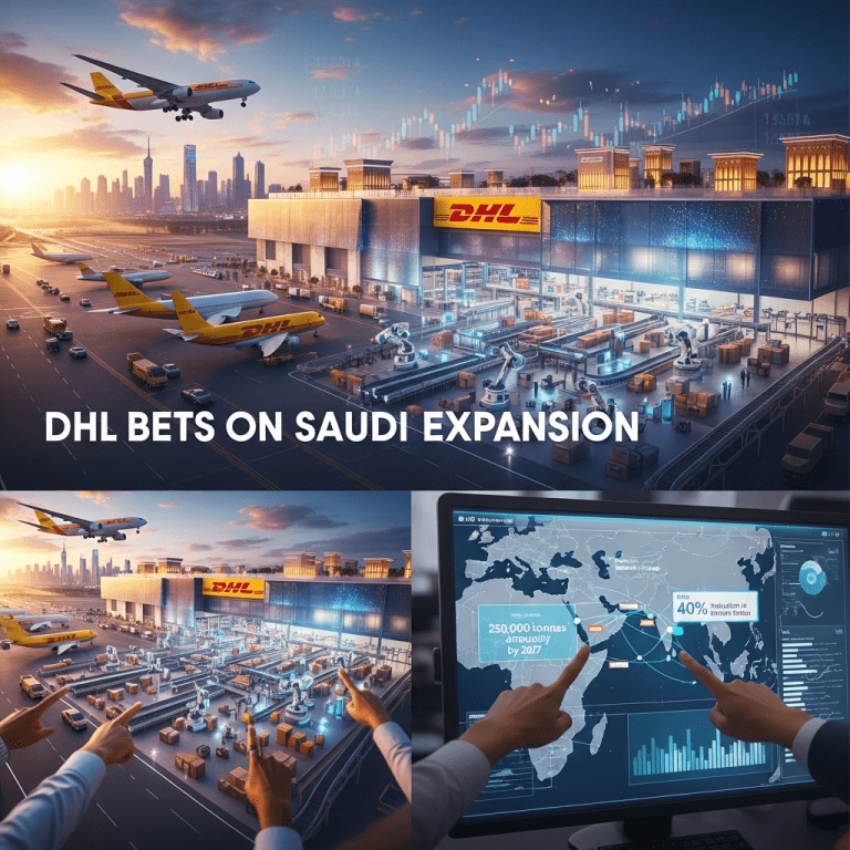 DHL Bets on Saudi Expansion With $150 Million Riyadh Hub Investment DHL Bets on Saudi Expansion With $150 Million Riyadh Hub Investment