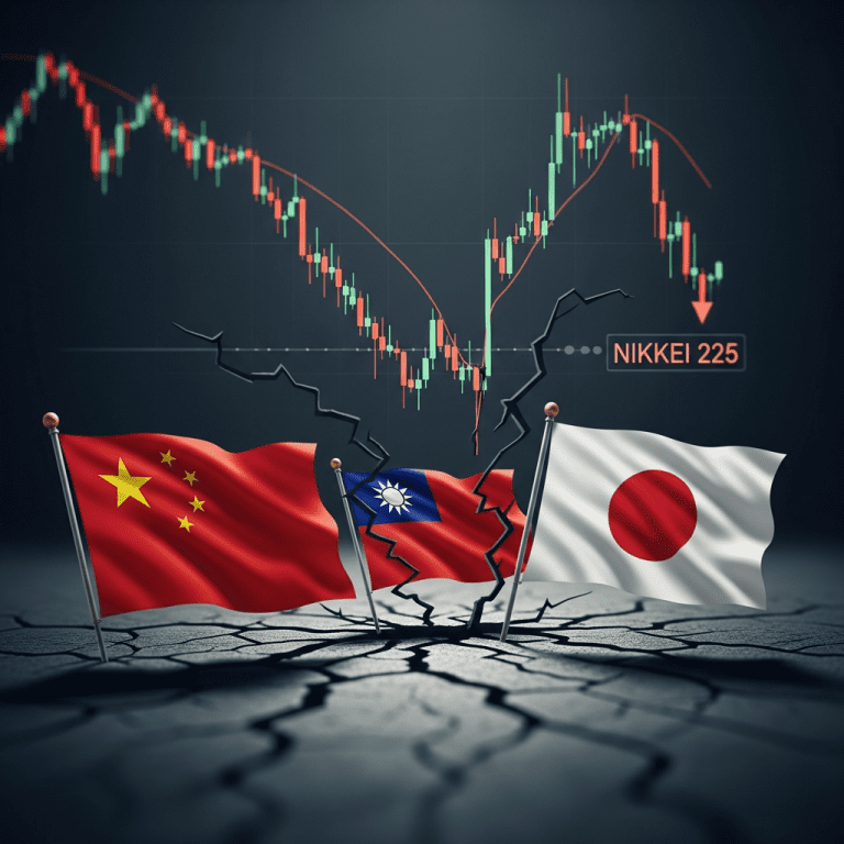 China Denounces Takaichi–Taiwan Meeting, Nikkei Stocks Edge Down China Denounces Takaichi–Taiwan Meeting, Nikkei Stocks Edge Down